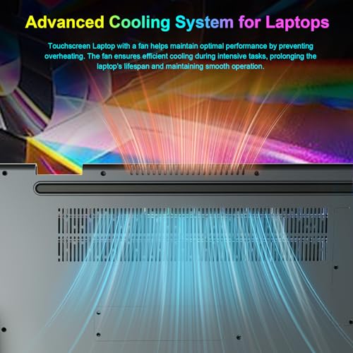 Image of jumper Rainbow Laptop 16 inch, 2 in 1 Laptop with 16GB RAM 640GB Storage, Fingerprint Reader, 360 Degree Rotation, Vibrant Pride Themed Convertible Touchscreen, Backlit Keyboard, 53.2WH, WiFi 6