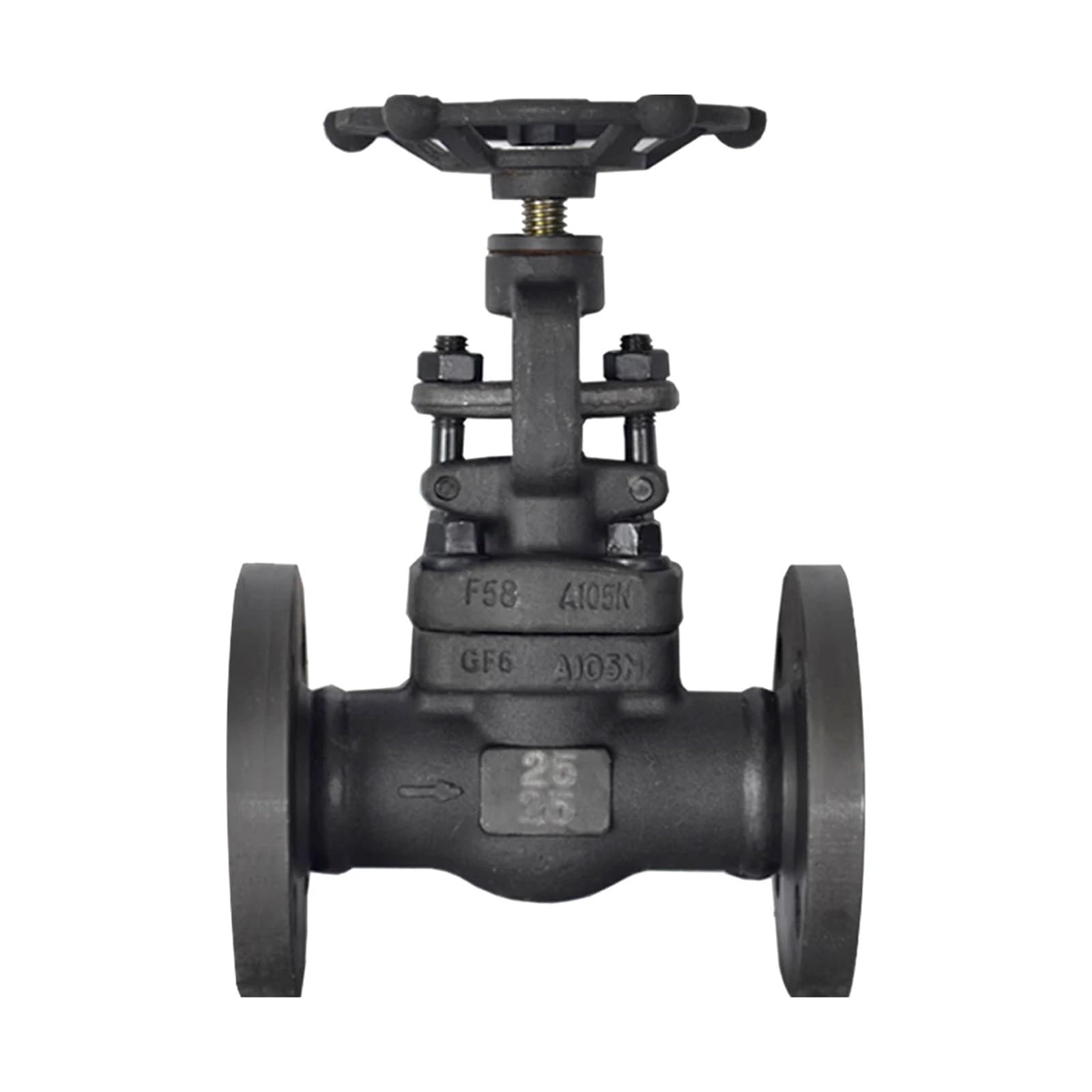 HDPHCRIUN High Temperature Pressure Forged Flange Type Gate Valve dn50