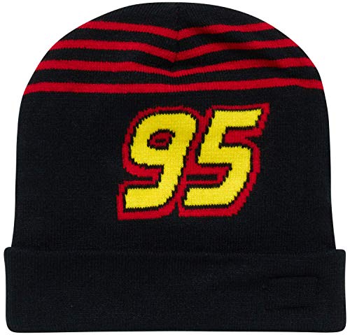 Image of Disney Cars Lightning McQueen Winter Hat 2 Pair Mittens or Gloves (Toddler /Little Boys)