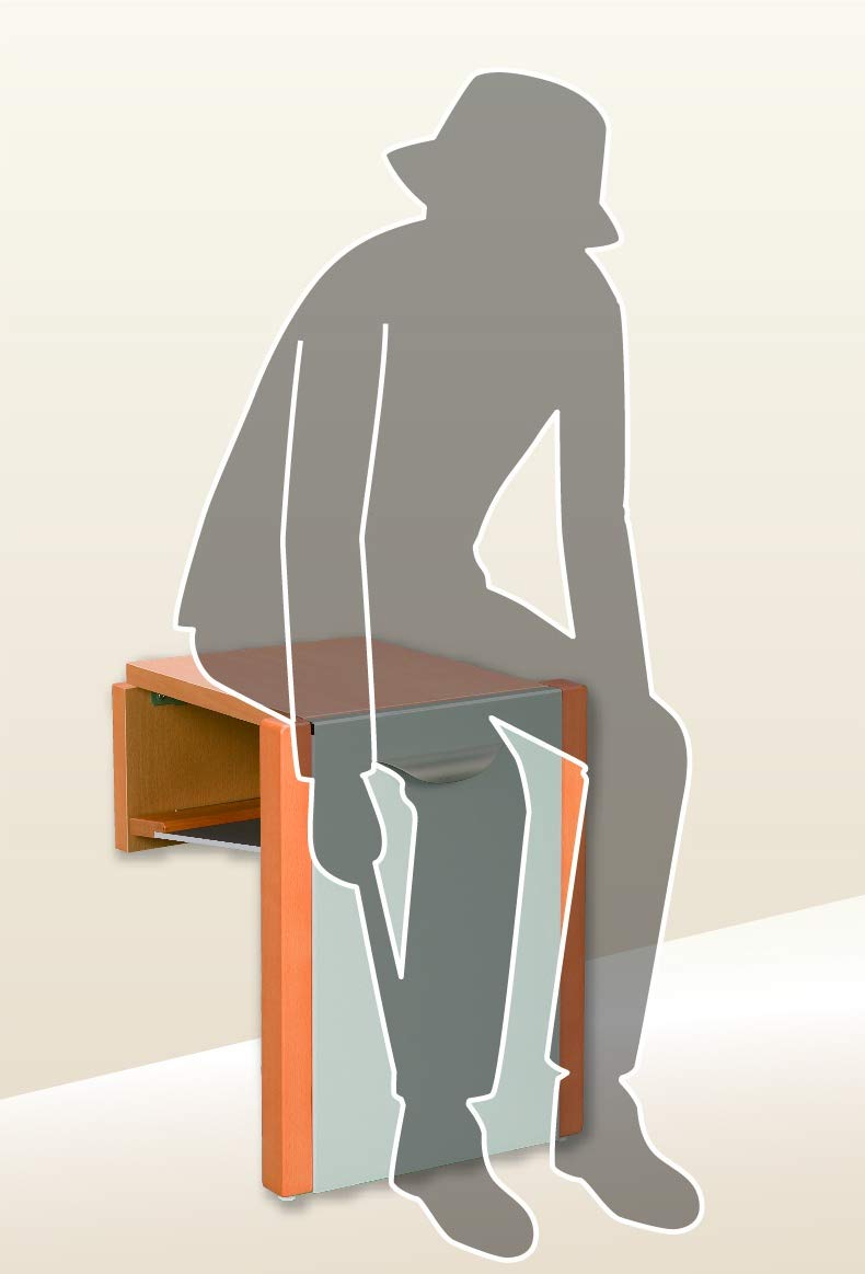 玄関用収納チェアー 639-003 ブラウン シコク Amazon | シコク 玄関用収納チェアー 折リタタミ イス 椅子