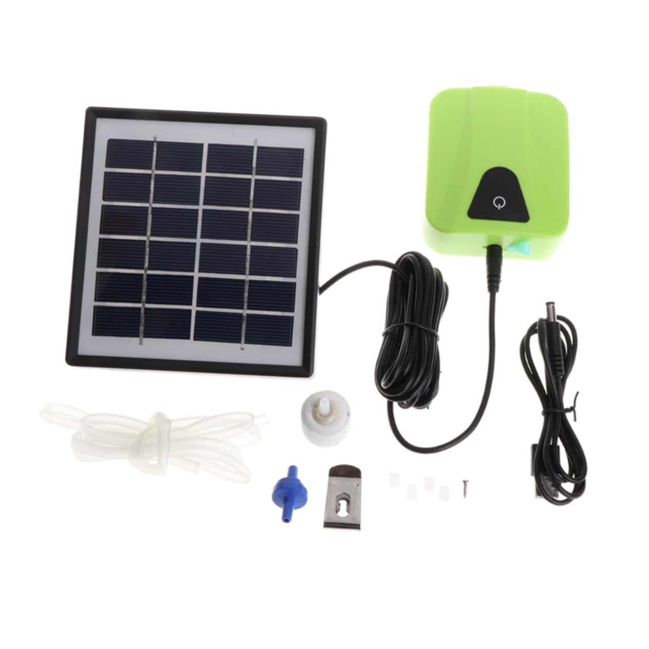 Aireadora para Estanque Aireador con Energía Solar Aireadora para Estanque Accesorios De Aire para Pecera Pequeña Betta 2 Uds