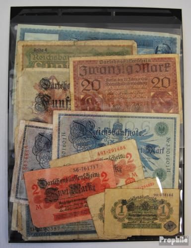 Billetes de Banco Imperio Alemán Prophila lote de 15 piezas variadas para completar álbumes
