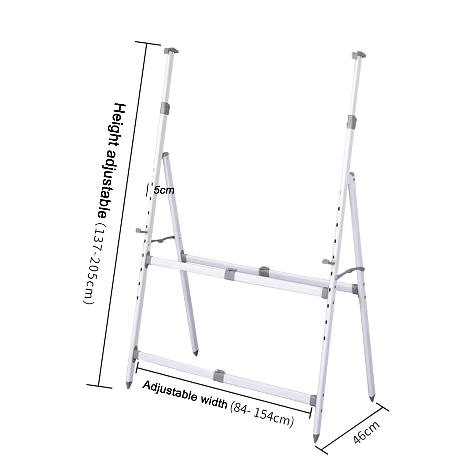 【夏美様 購入】大型スタンド式ホワイトボード Amazon.co.jp: 大型ホワイトボード黒板用メタルスタンド、折りたたみ式