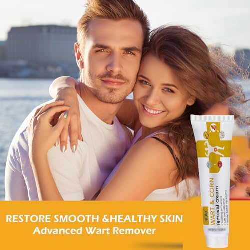 Image of NewX Fast Action Wart Gel Maximum Strength - Wart with Salicylic Acid - Fast-Acting Wart Freeze Off Designed for Warts, Plantar Wart, Genital Wart, Common Wart, Flat Wart, Corn, Callus-G-01