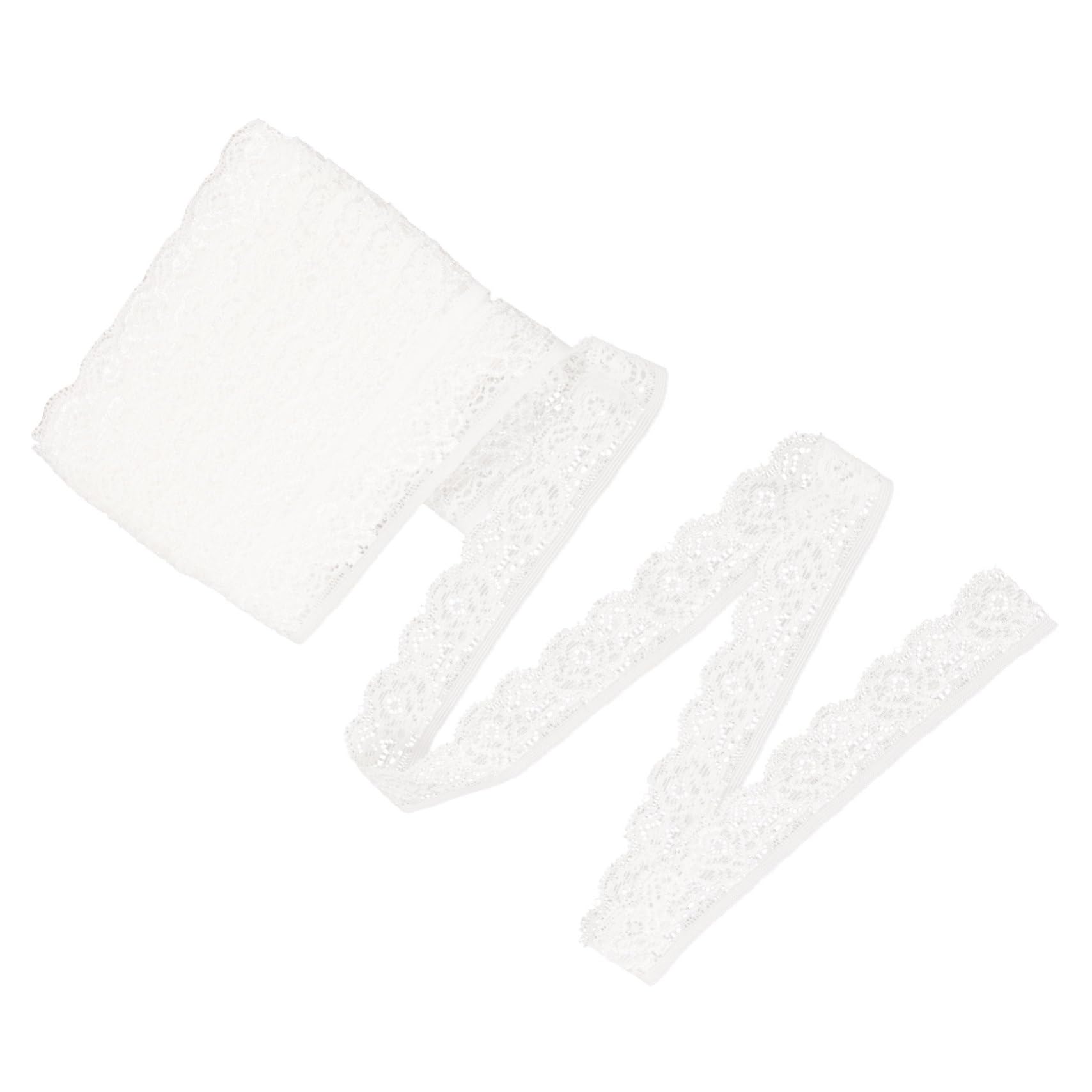 NUOBESTY 5stücke Elastisches Spitzenband Für Kleidung Vielseitige Deko Für Kleider Vorhänge Und Tischdecken Hochwertige Nähzubehör Für Kreative Bastelprojekte