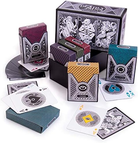 Seven Deadly Sins Playing Card Box Set - Seven Themed 52 Card Decks!