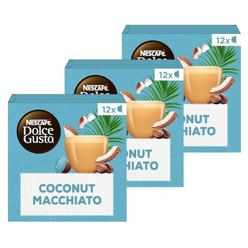 NESCAFÉ DOLCE GUSTO - Coconut Macchiato - 3x 12 Cups