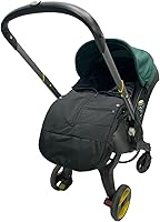 Vista 1 de Universal Stroller Accessories Footmuff Compatible with Doona Car Seat & Strollers, Waterproof Warm Bunting Bag Suitable for 95% and Strollers Black