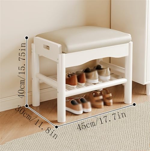 Banc de rangement chaussures pour gagner de la place dans l'entrée
