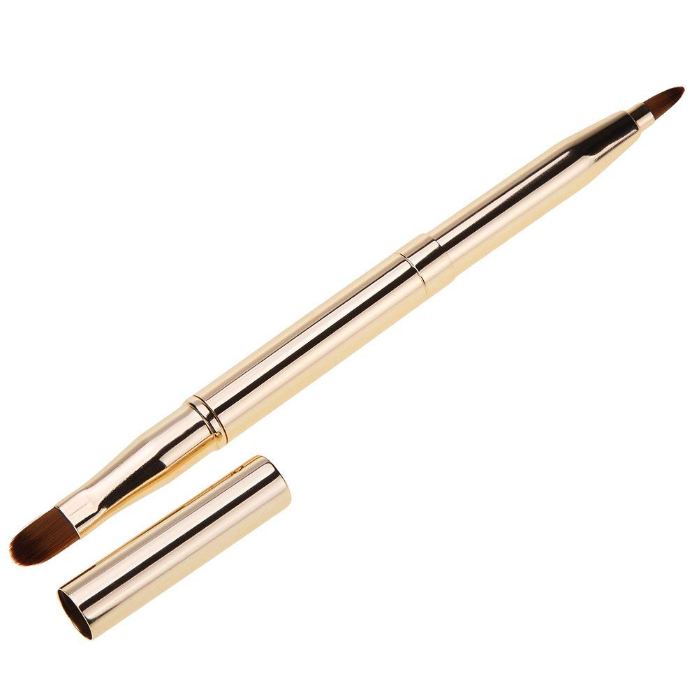 Gugzy Retractable Multi-purpose Makeup Brush 2 in 1 for Lip, Eyeshadow, and Concealing - 1 PC-picture-44