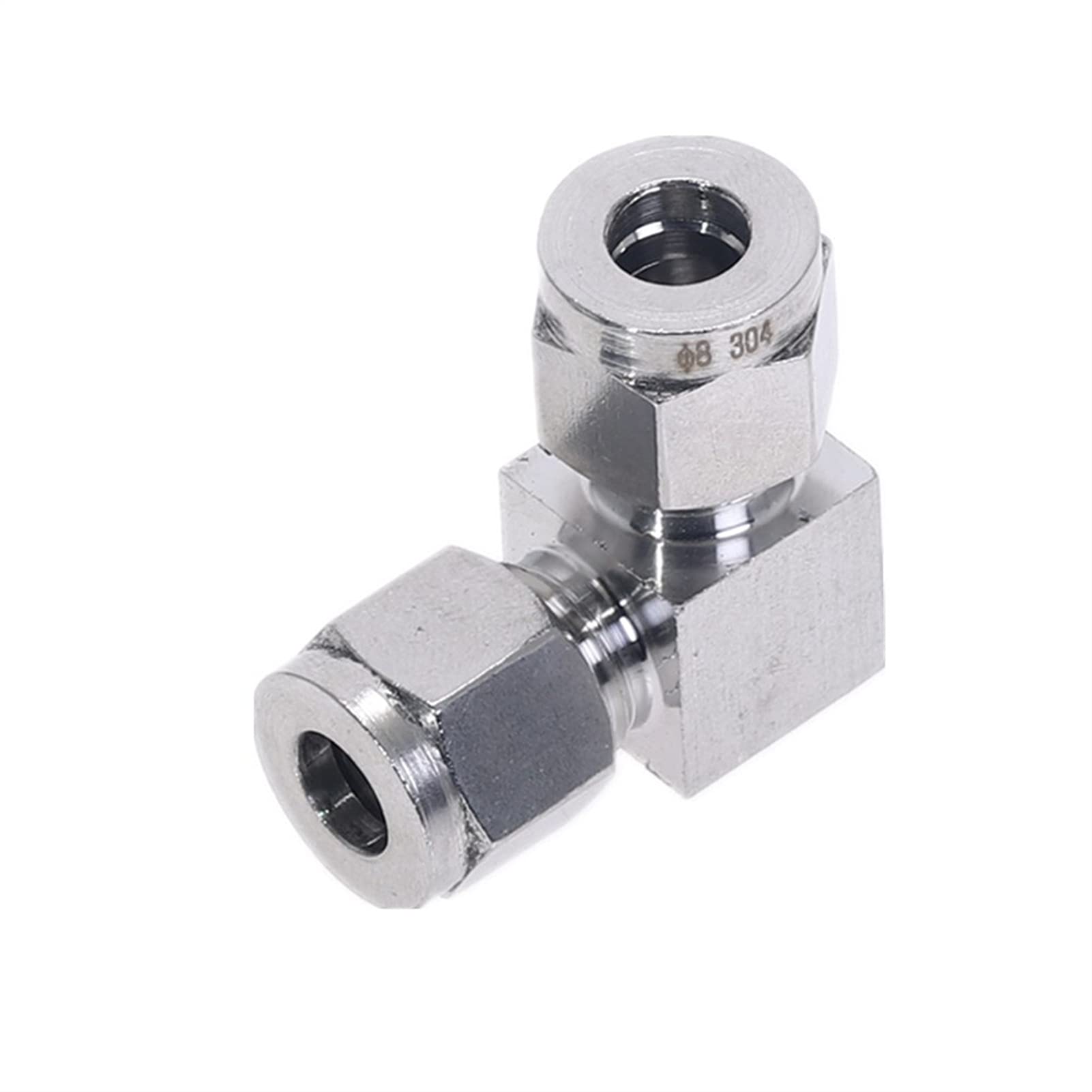 Raccordi per tubi Raccordi per tubi in acciaio inossidabile 304 2 Ferrule3 4 6 8 10 12 1/8" 1/4" 3/8" Raccordo per tubo con curva a 90 gradi Connettore per ghiera Tubo da giardino Ugello per rubinet