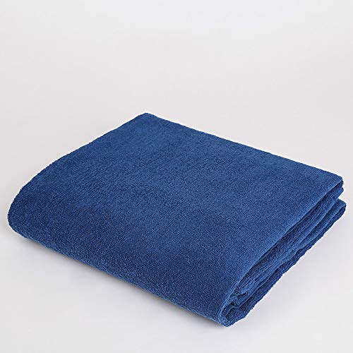 Couverture de serviette bleu 150x200 cm plaid canapé jeté de lit respirant