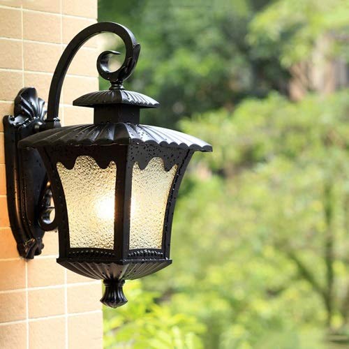 Lanterne murale extérieure rétro pour illuminer vos soirées sur le balcon - 5