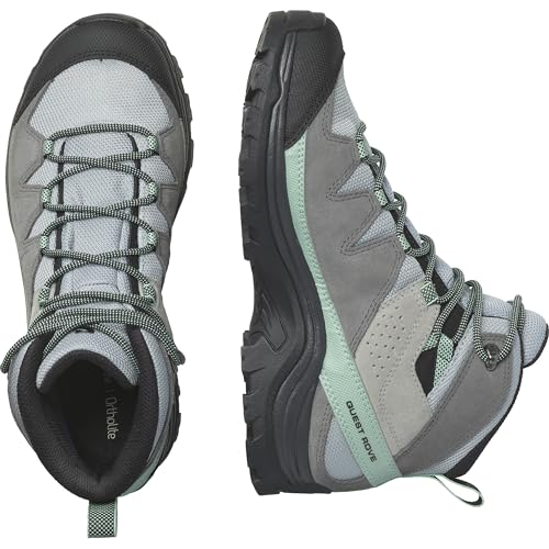 Salomon Women’s Quest Rove Gore-Tex, Waterproof Backpacking & Hiking Suede Leather Boots4