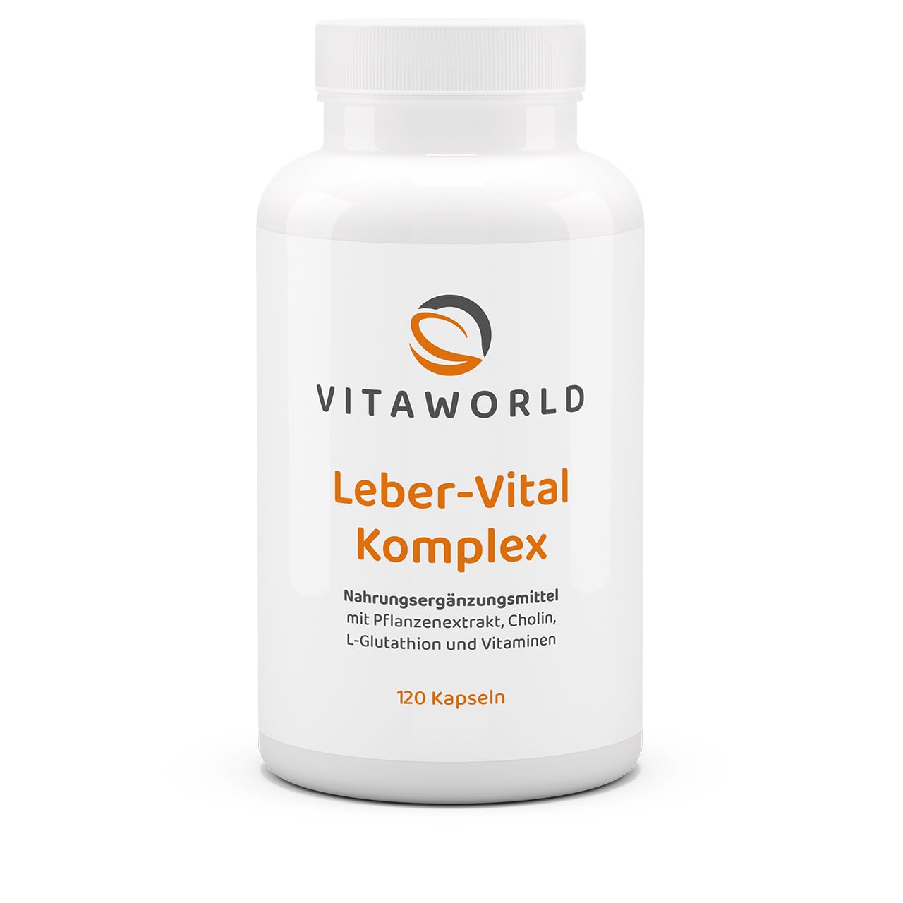 3er Pack Vita World Leber-Vital Komplex 120 Kapseln Mit Mariendistel, Artischocke, Cholin, Glutathion, Curcumin, Vegan/Vegetarisch Deutsche Apotheker Herstellung