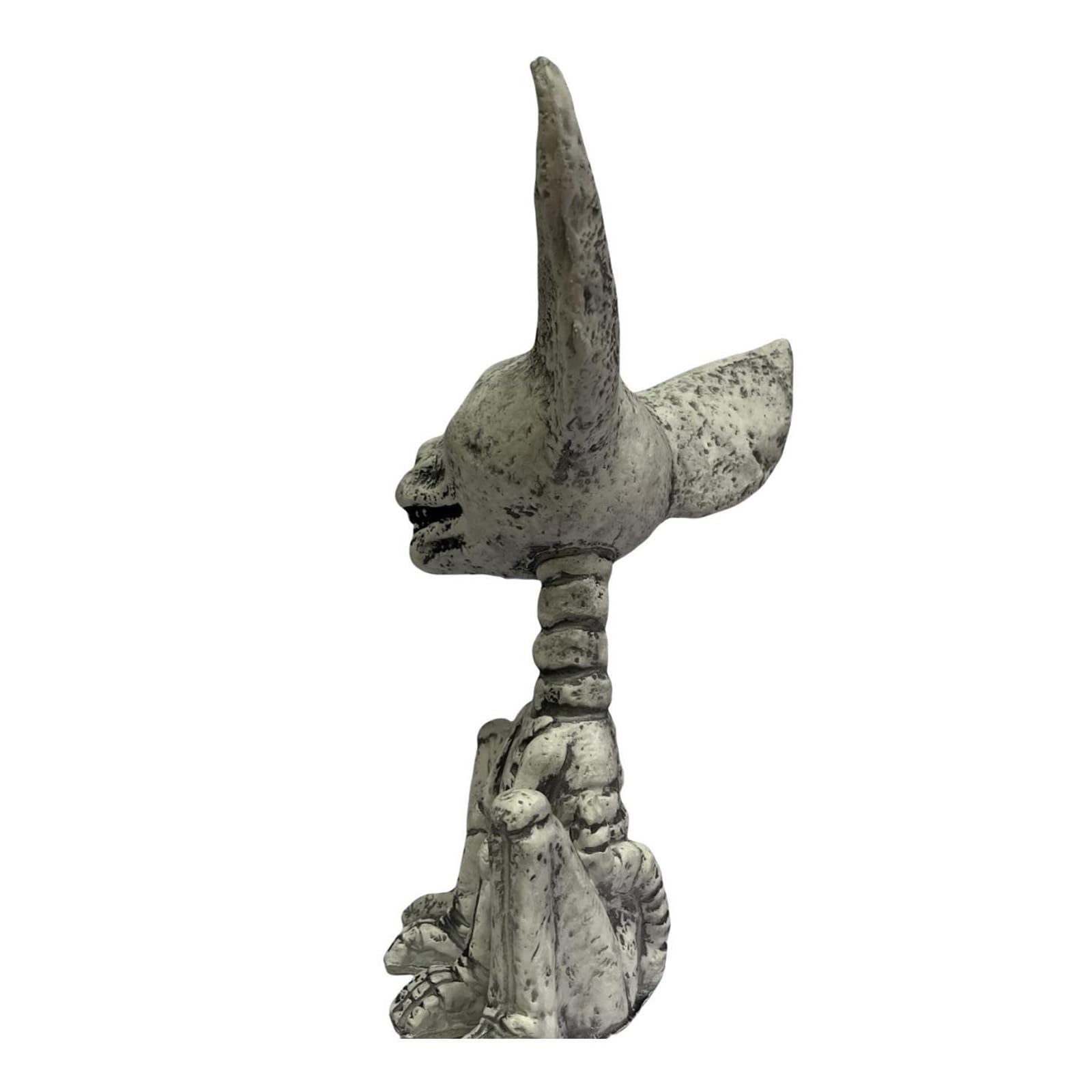 EraSpooky 30,5 cm divertente scheletro gatto decorazione di Halloween raccapricciante casa infestata decorazione puntelli vacanza