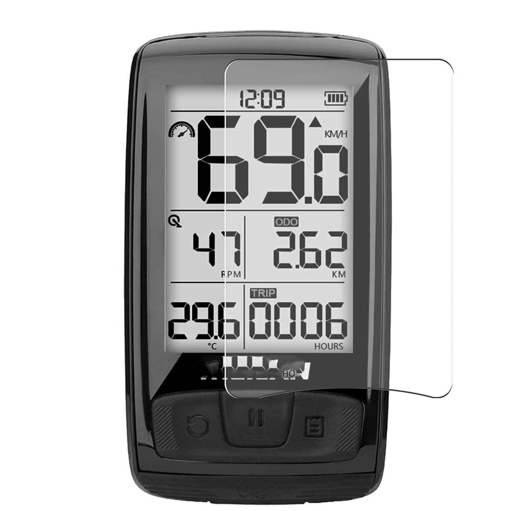 3 Pack Screen Protector Film, compatible with MEILAN M4 Wireless Bike Computer TPU Guard （ Not Tempered Glass Protectors ） new version