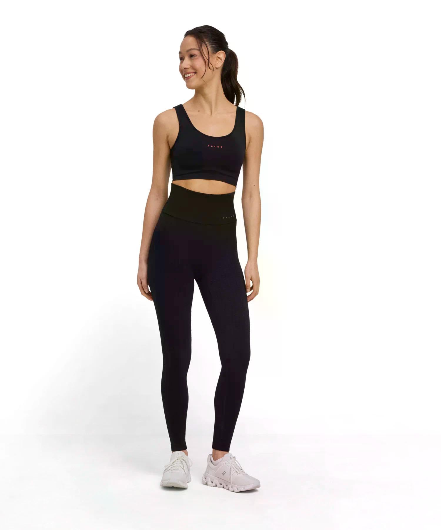 FALKE Damen Cellulite Control Light Sporthose Funktionshose gegen Cellulite bessere Durchblutung für intensive Workouts atmungsaktives schnelltrocknendes Funktionsmaterial 1 Stück