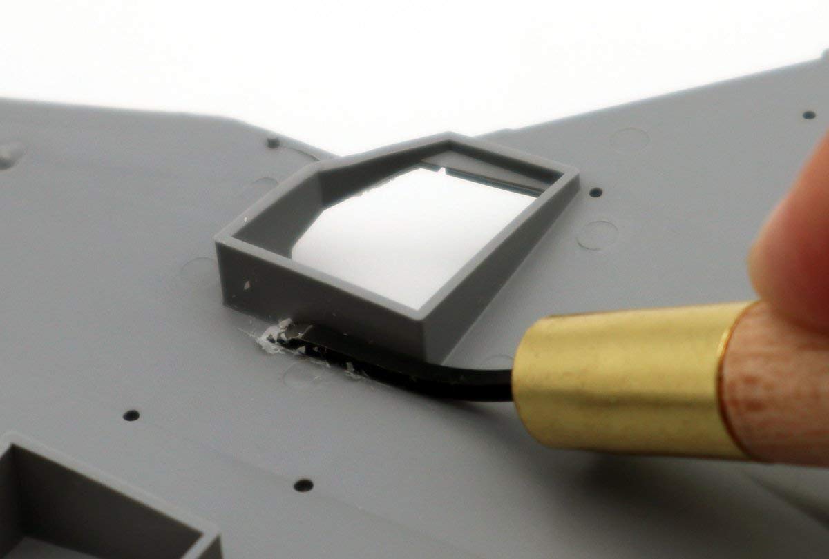 GSI Creos GT125 Mr. Flat Blade (Hirato) 0.06 inch (1.5 mm) Wide Tool for Hobby