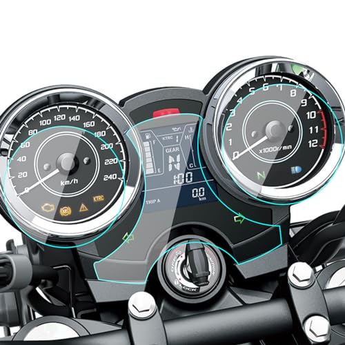 LEDISHUN バイク用 メーター保護フィルム Z900RS/CAFE(2018-2024) Z650RS (2022-2024)メータープロテクションフィルム 2セット入り
