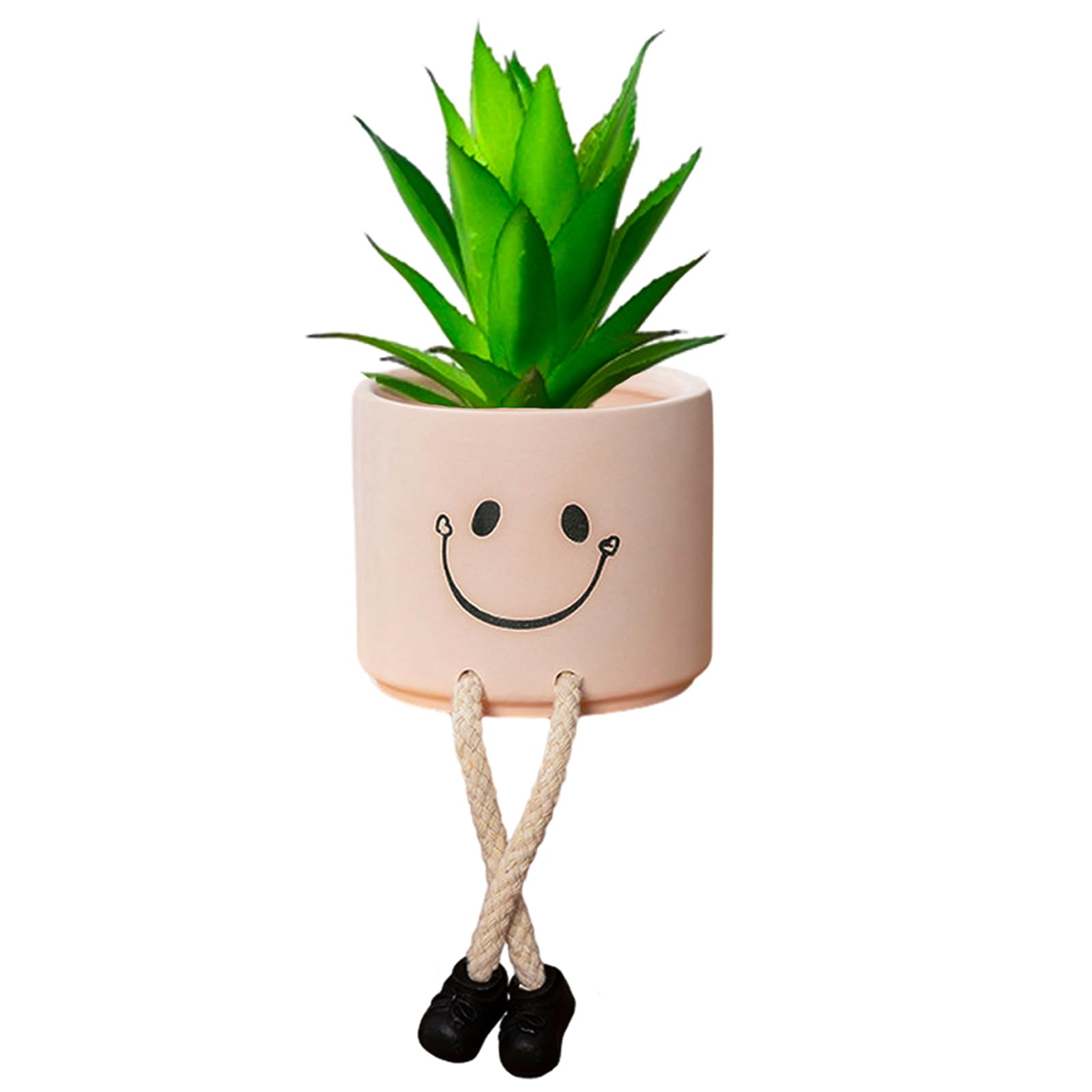 Artificial Plants, Mini Artificial Plants, Fake Plant for Living Room, Room, Bedroom, Bathroom, Table Decoration, Desk, Windowsill, Indoor Decor or Pen Holder (B)