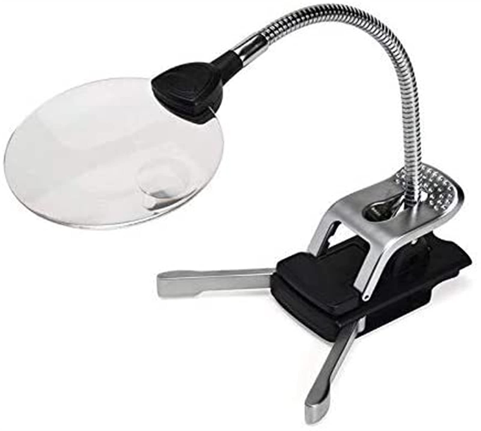 Lekka Lupa Led Lampa Biurkowa 2,5/8X Lupa Do Czytania O Wysokiej Rozdzielczości Do Wielofunkcyjnego Czytania Zegarków Naprawczych