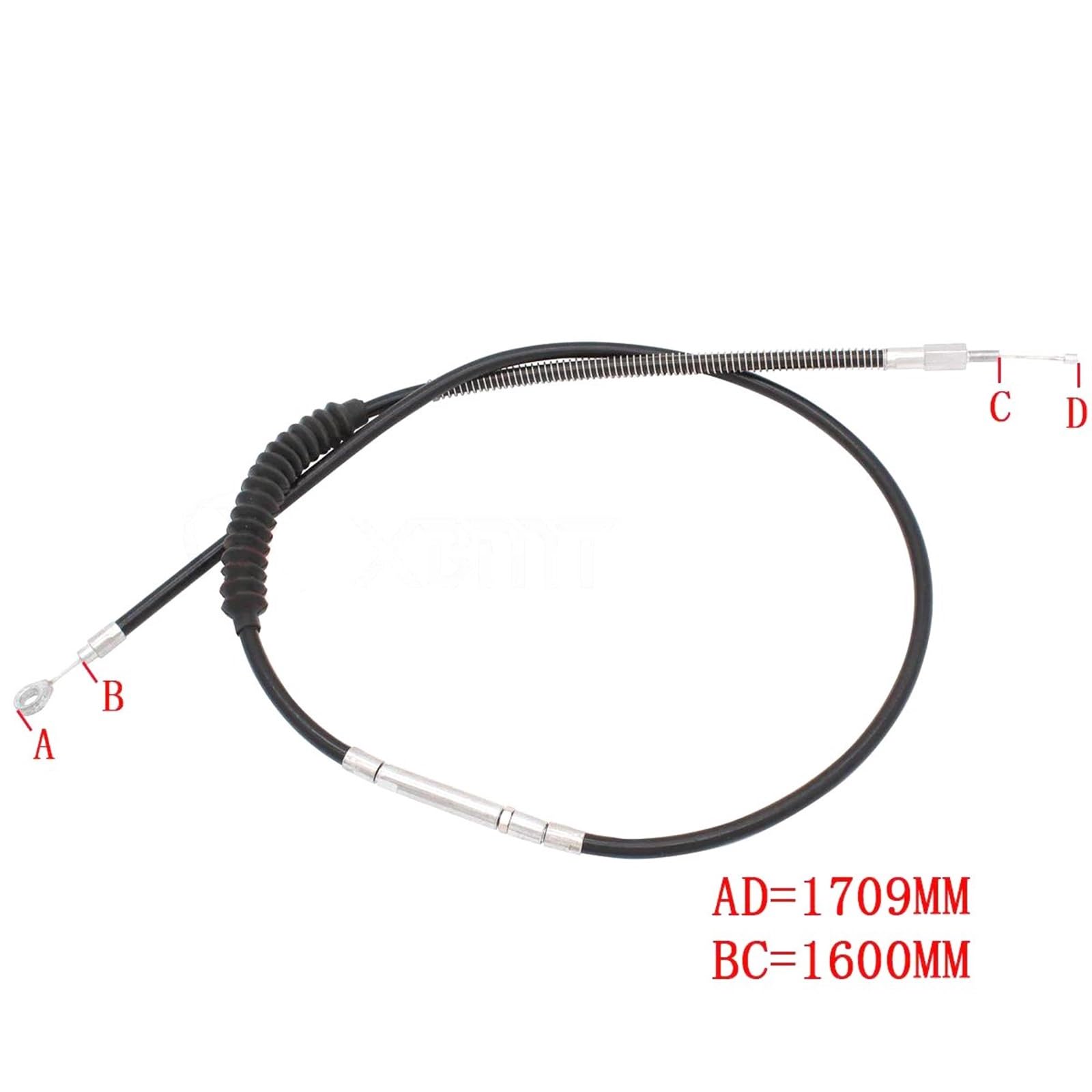 Cavo frizione moto Accessori Per Motociclette Cavo Frizione Di Linea Per Harley Sportster Per Dyna Per Softail Per Road King | 1600mm