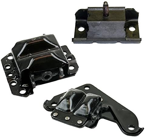 K2489 Engine Motor & Transmission Mount Kit 3pc Compatible with Fits 1993-1997 Chevrolet Camaro/Pontiac Firebird 5.7L | A5320 A5311 A2811
