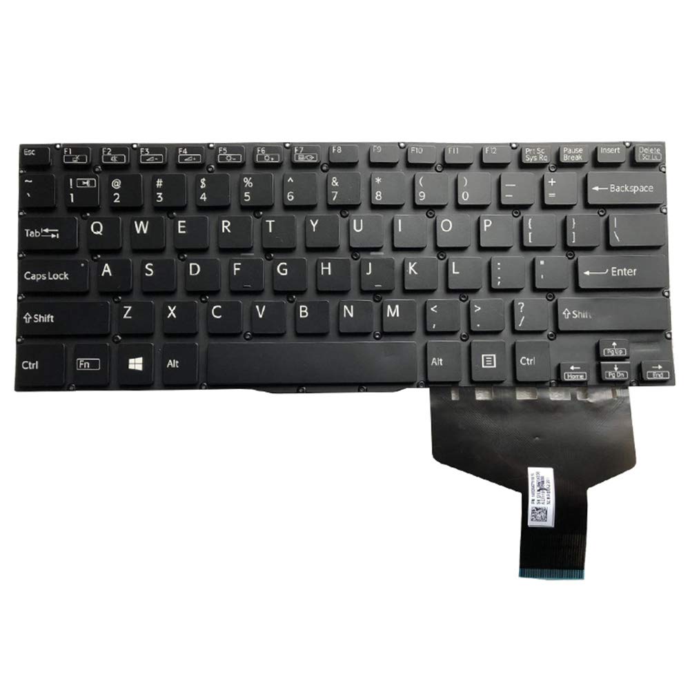 Clavier Sony SVF13 Noir version US de remplacement pour ordinateur portable - 2