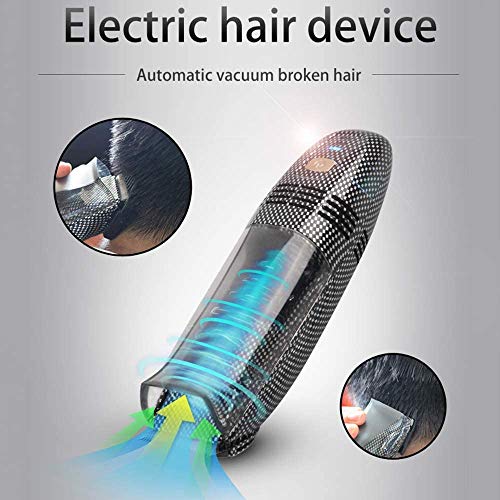 Automatic Hair Removal Hair Clipper Professional Rechargeable Cordless Vacuum Hair Trimmer