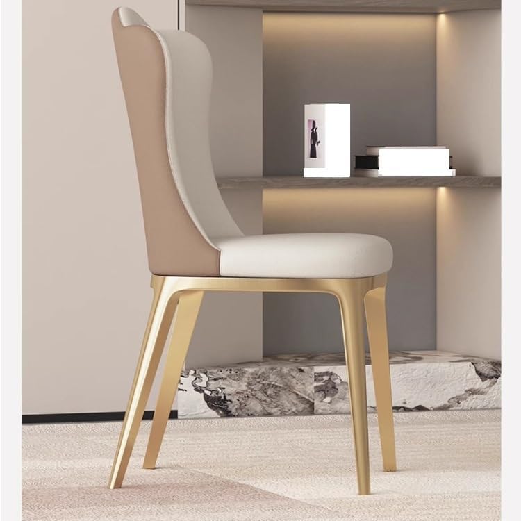 Office Chair Light Luxury Dining Chair Household Cream Wind Restaurant Modern Simple Backrest Chair Sub Creative Upholstered Chair Gaming Chair
