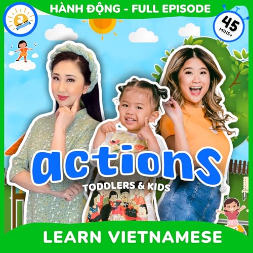 Learn Vietnamese: Actions & Verbs for Kids! cover art