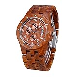 Japanisches Uhrwerk & Import Schnalle: Japanische PE903 Quarzwerk für genaue Zeitanzeige. Faltschließe mit Druckknopf, einfache nehmen auf und aus. Bequem zu Ihrem Leben, ausgestattet mit Kratzfestigkeit Fenster Glas