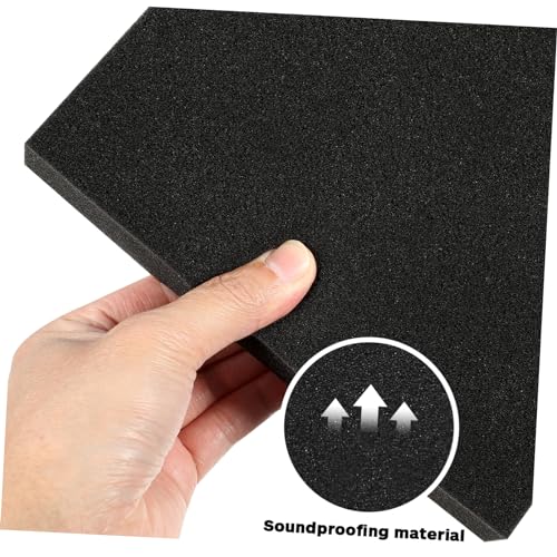 TOYANDONA 2 piezas Almohadillas de Espuma Acústica para Aislamiento de Altavoces, Paneles Acústicos Ligeros para Estudio en Casa Ktv, Fácil de Instalar, Reducción de Ruido miniatura 3