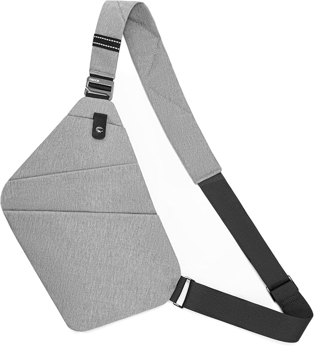 OSOCE Crossbody Sling Bag, Water-Resistant Anti Theft Chest Pack
