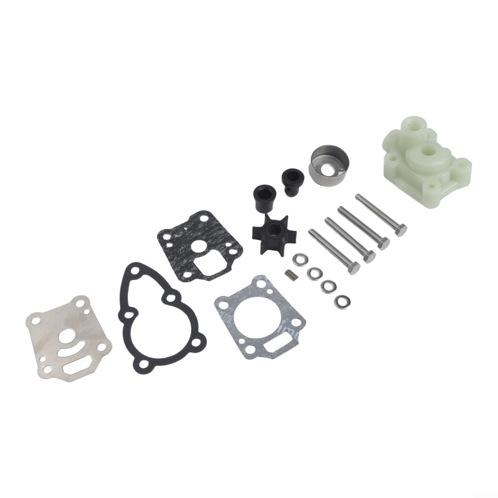 Kit de réparation de turbine à eau pour moteurs hors-bord Tohatsu, compatible avec les modèles 4HP 5HP 6HP y compris NS4C M4C NSF4 MFS4 NS5B M5B NSF5 MFS5 NSF6 MFS6,