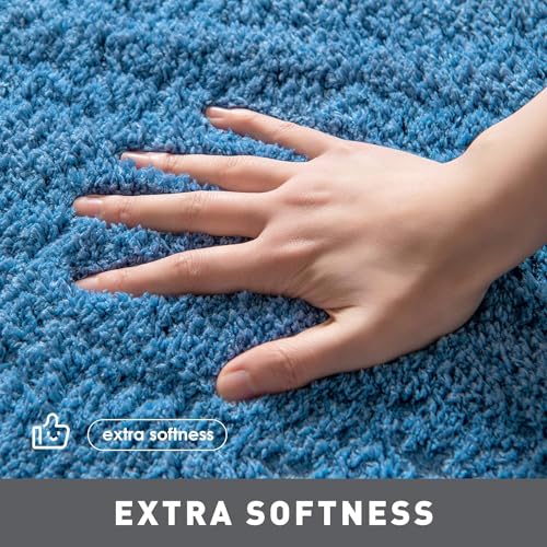 Image of The First Home Decor Modern Anti Slip doormats for Entrance Living Room Bedroom Kitchen Bathroom Doormat 1.5x3 feet (D2D8)