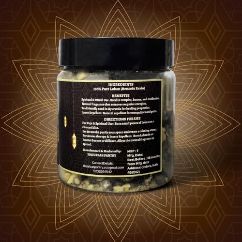 Image of Premium Afghani Loban Powder for Pooja (350 gm) | Natural Dhoop for Meditation, Aromatherapy & Spiritual Use | Long-Lasting Fragrance | 100% Pure & Charcoal-Free (Pack of 1)