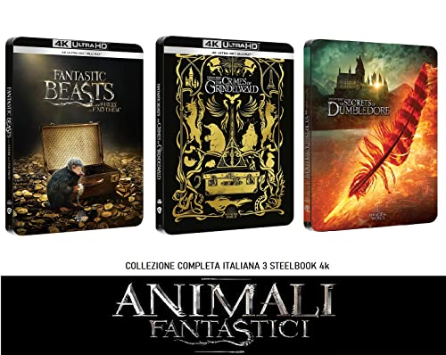 Fantastic Beasts Animali Fantastici Collezione Steelbook Edizioni Italiane