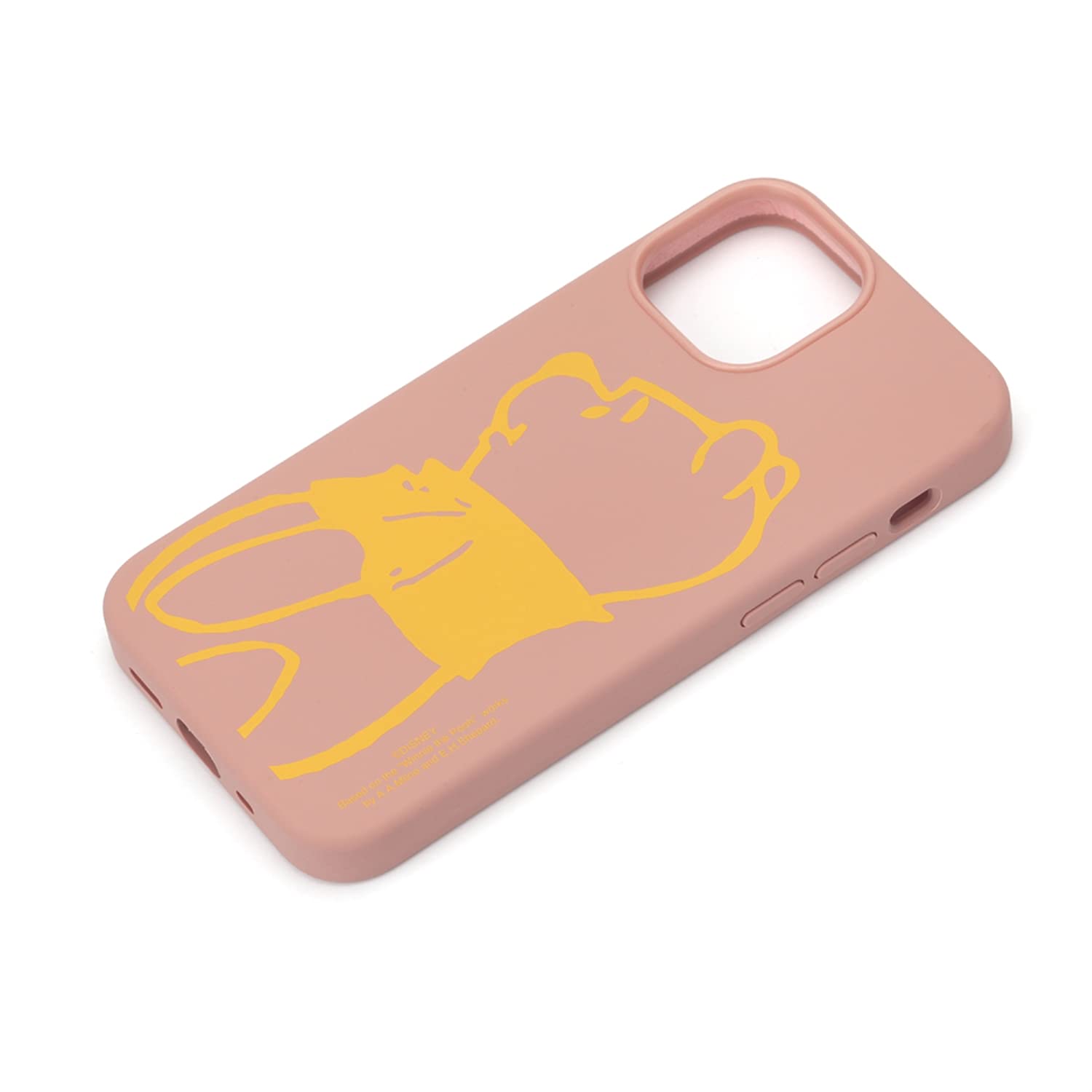 Premium Style iPhone 13 mini用 抗菌スリムシリコンケース [くまのプーさん] PG-DSC21J04POO
