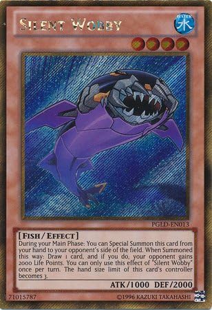 Yu-Gi-Oh! - Silent Wobby (PGLD-EN013) - Oro Premium - Edición ilimitada - Gold Secret Rare