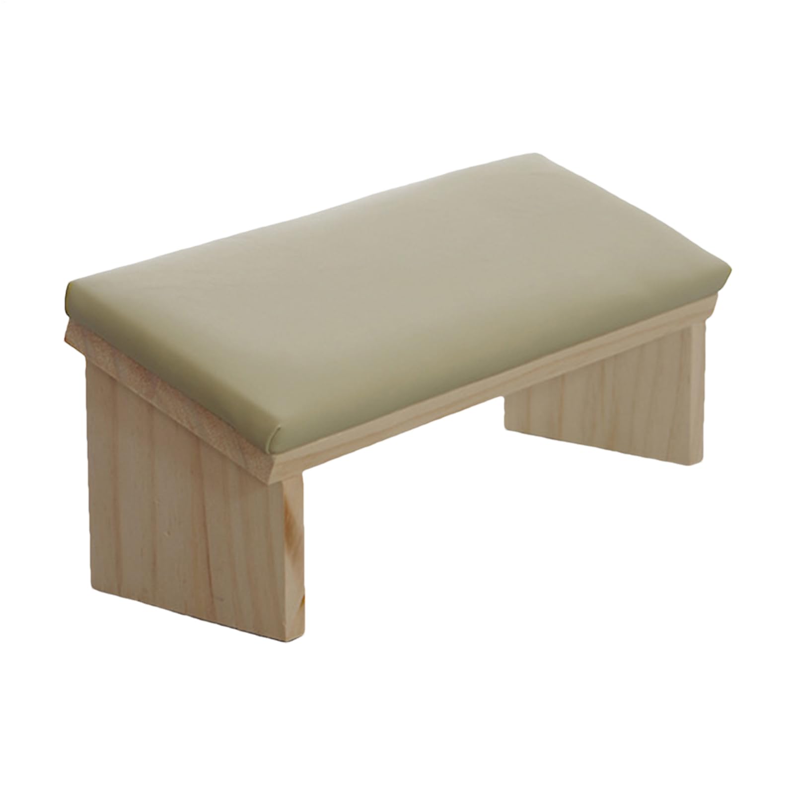 Nails Tech ARM REST - Bandage De Manucure De Conception De Biseau | Stand De nailartt De Polissage À Ongles En Bois Confortable, Sturdy Multifonctional Hand Rester Support Pillow Priding Bureau Pour L