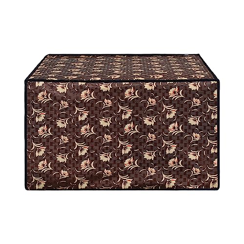 Image of DREAM KING Stylish Design & Printed Microwave Oven Cover Full Closure | waterproof & Dustproof Oven Cover Suitable for All Models - Multicolour SA36