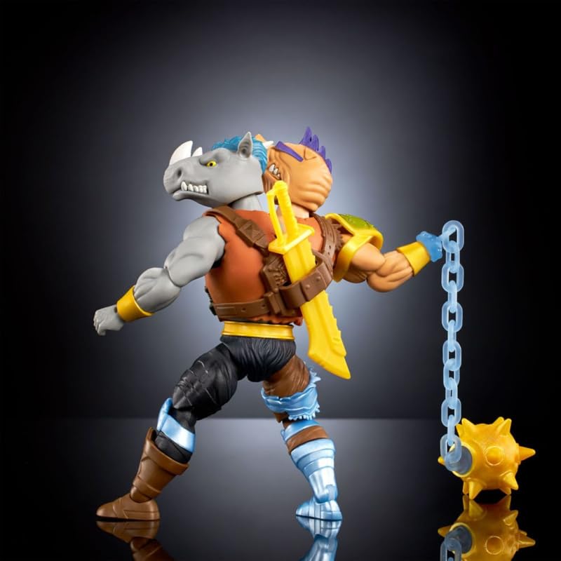 Turtles of Grayskull 双頭 フィギュア Amazon.com: Mattel Turtles of Grayskull 2-Bopsteady : Toys