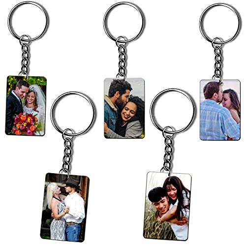 Image of Photo Keychain|Key chain Customised|Personalised Keyring Custom Name Keychain For Men, Friends, Birthday, Anniversary 5.7x4.4 CM