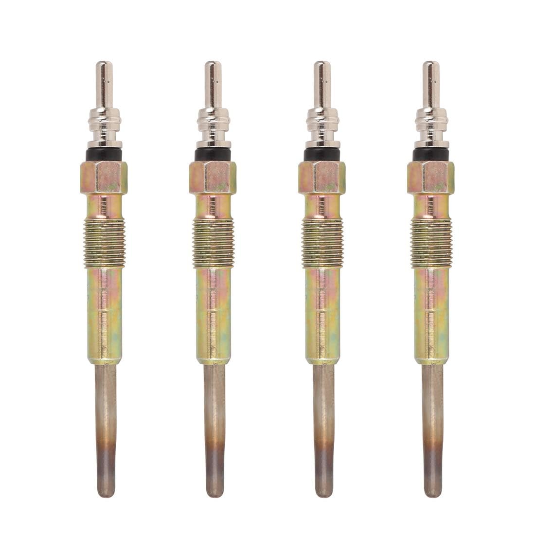 4PCS Diesel Glow Plug Set – Compatible with Audi A3 2003–2010, VW Golf MK5, Caddy, Touran, Transporter – 12V M10x1 Engine Heater – OE 0250402005 N10591602