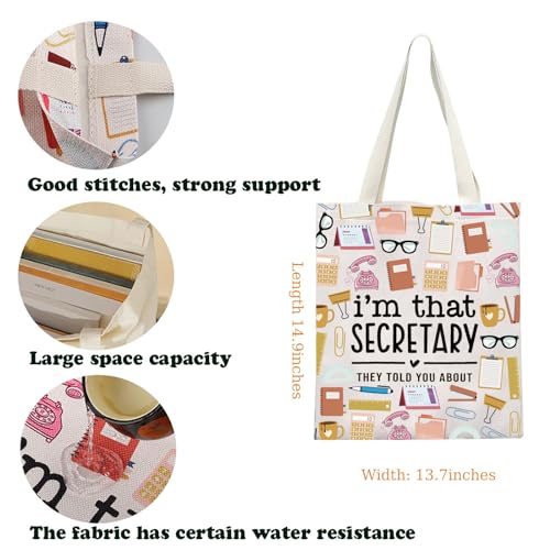 Bolsa Tote Para Secretaria miniatura 4