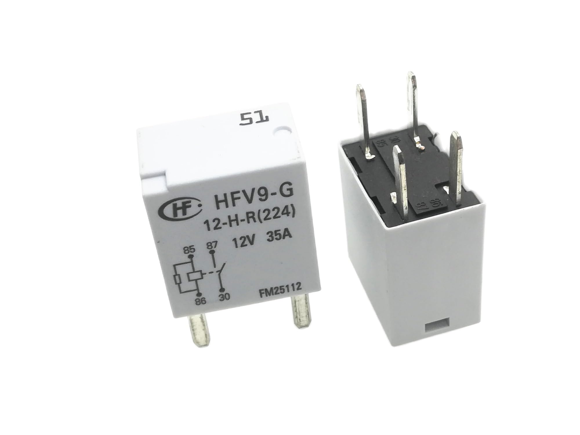 Relais automobile 12V HFV9-G pour réparer la ventilation