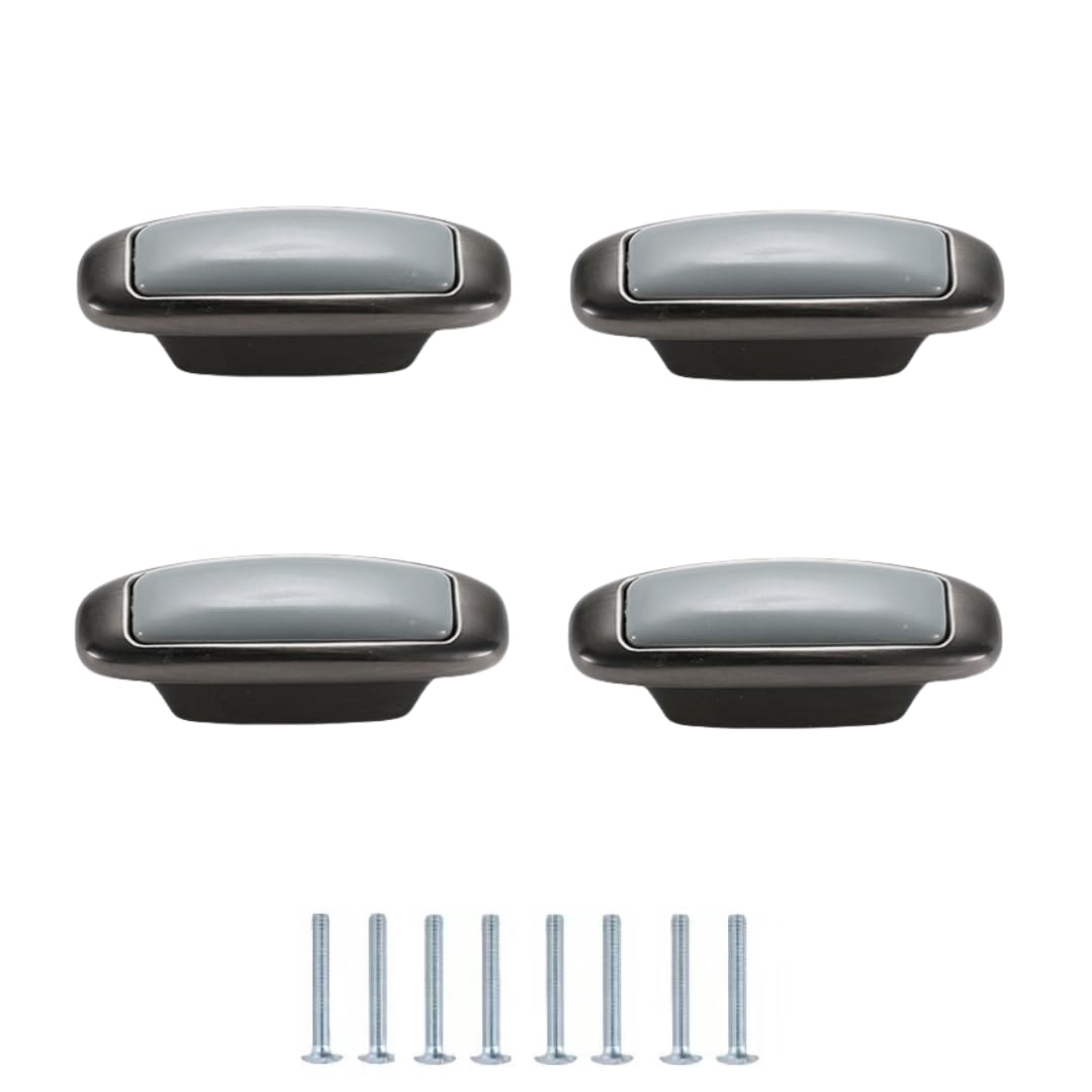 ENmrfvkz Ceramic Cupboard Drawer Handle Knobs, Ceramic Cabinet Knobs Zinc Alloy 4-Pack 32-128mm Chinese Style(32mm)