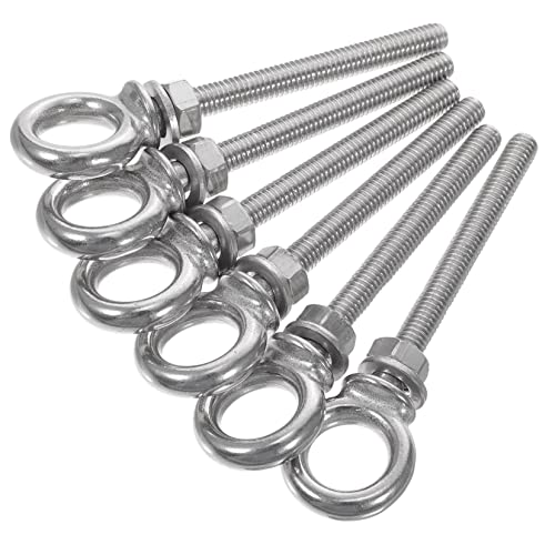 Bulloni ad occhiello filettati ad anello di sollevamento: ampiamente utilizzati in varie altalene, kayak, macchinari di sollevamento edili, attrezzature minerarie, carico e scarico ferroviario portuale, apparecchiature elettriche, ecc., bulloni ad occhiello